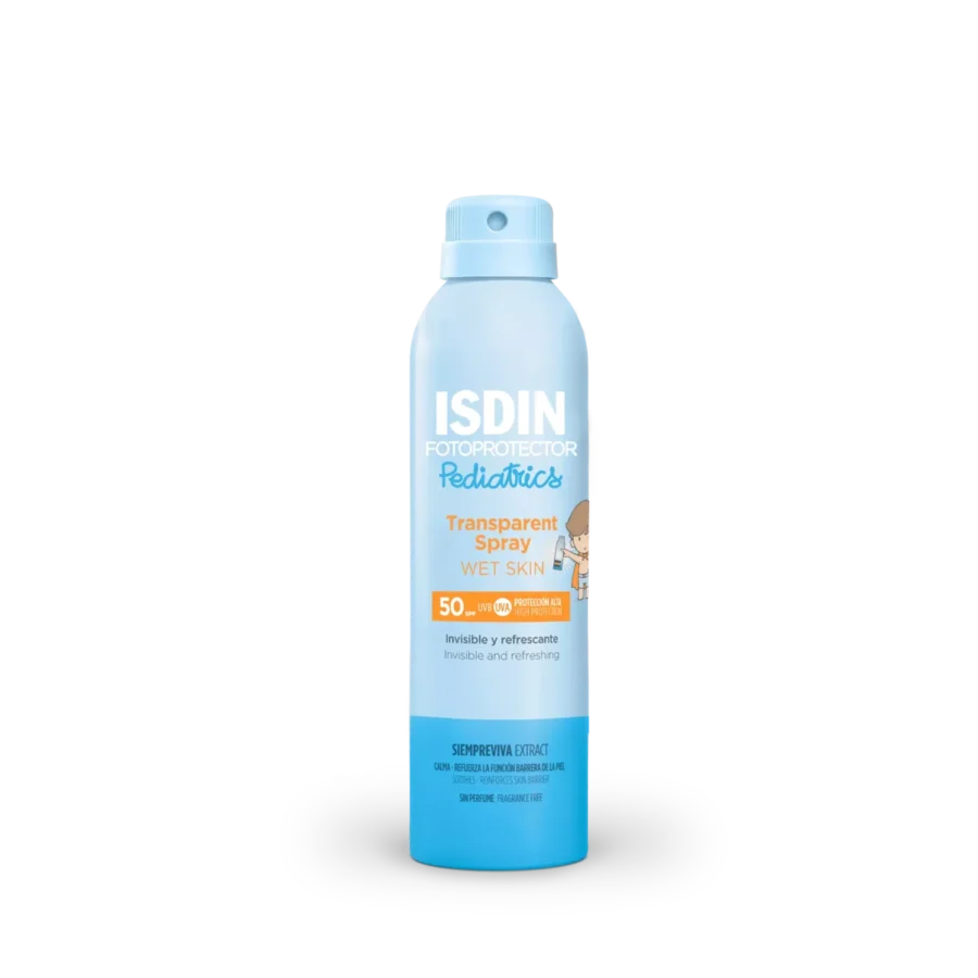 Transparent Spray Wet Skin Pediatrics SPF 50