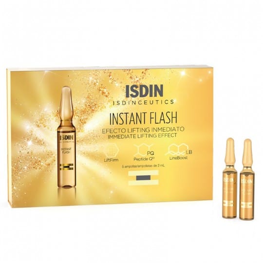 Isdinceutics instant flash 5 ampollas x 2 ml